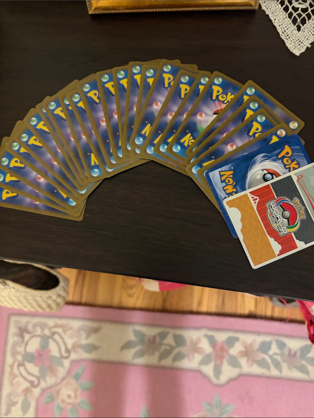 Maybe rare pokemon trading cards (25 cards)